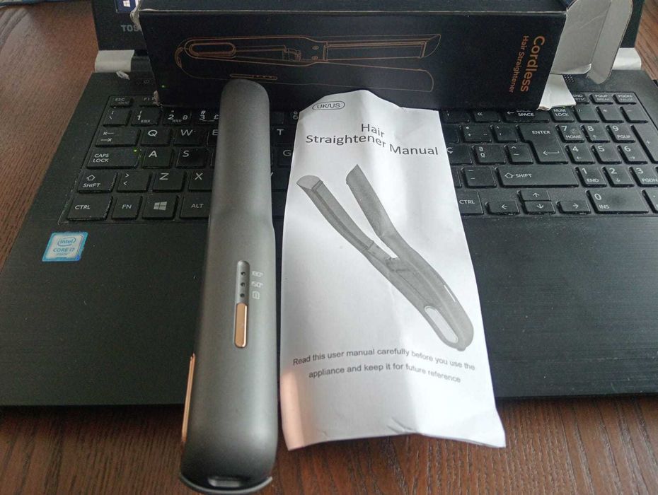 Prancha de Cabelo Sem Fios (Cordless) 2 em 1 - Modelo 082 - NOVA