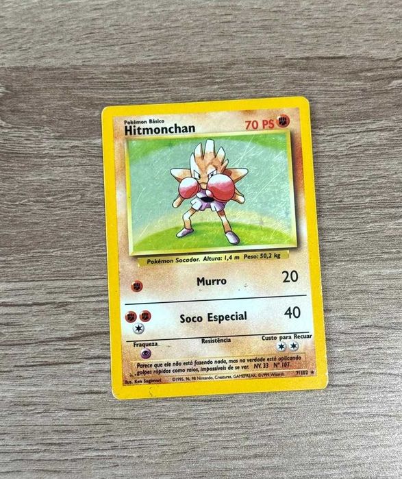 Base Set Cartas Originais Pokémon TCG WOTC