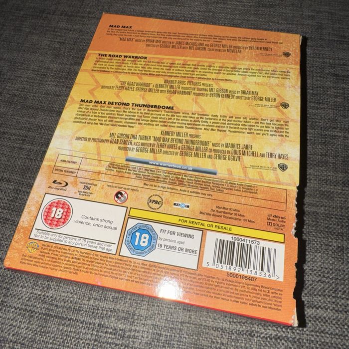 Mad Max Collection Trylogia Blu-Ray Lektor