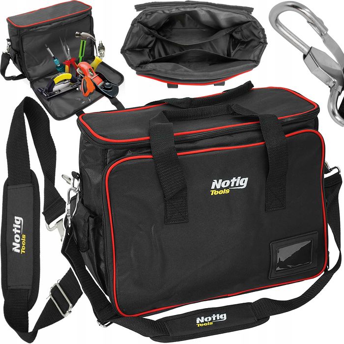 TORBA NARZĘDZIOWA MONTERSKA Warsztatowa Organizer Na Narzędzia NaRamię