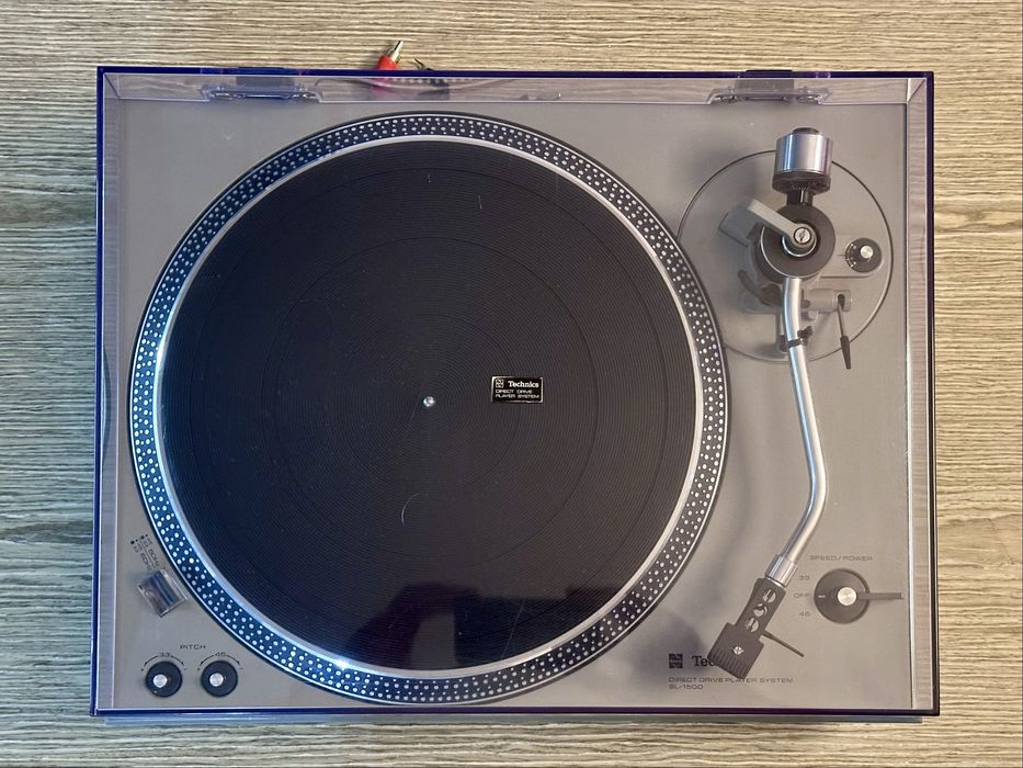 Програвач вінілових платівок Technics SL-1500 + Shure M75ED Type 2