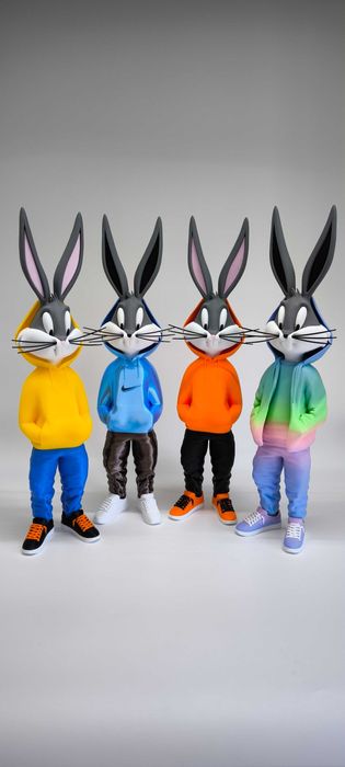 Розпродаж! 3D друк фігурка Багза Банні (Bugs Bunny) 36 см