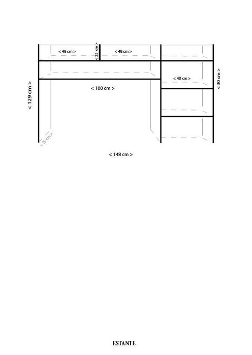 Mobiliário Quarto/studio completo (cama, secretária, guarda-roupa)