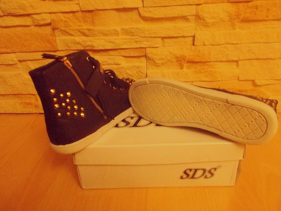 Buty trampki SNEAKERSY sportowe z ćwiekami roz.40