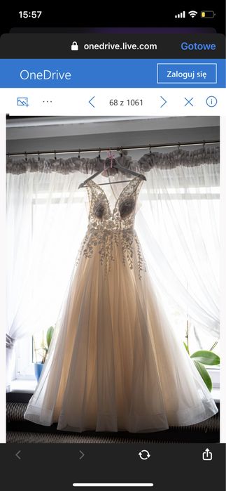 Suknia ślubna r.32-34