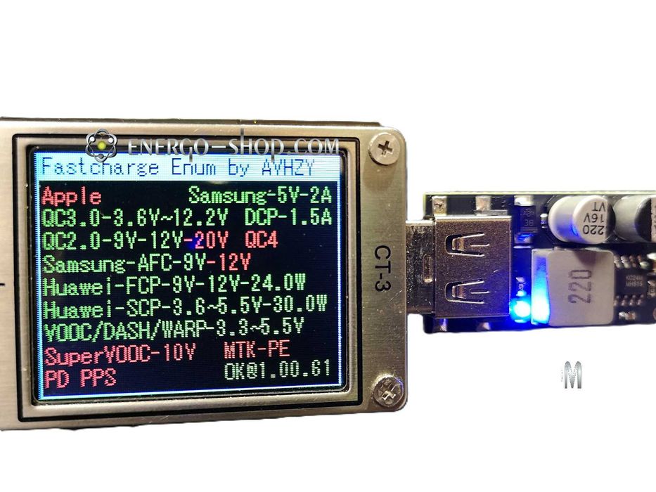 MH-KC24M Плата швидкої зарядки для телефонів 21W - QC2 QC3 SCP FCP