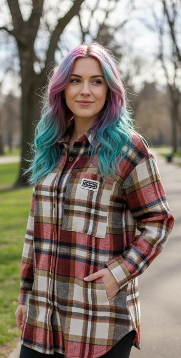 Жіноча сорочка фланель на байці