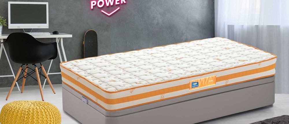 Colchão Kids Lusocolchão 2,00 x 0,90 Antialérgico e Super Confortável!