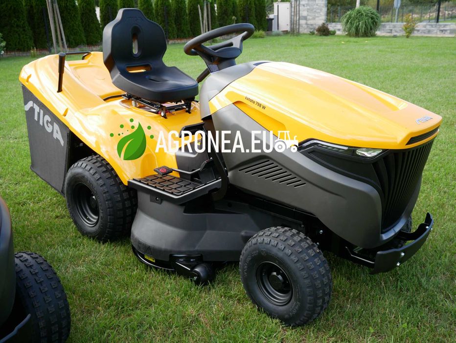 STIGA 798W  gwarancja 36m dostawa 2 cylindry traktor kosiarka kosz 300