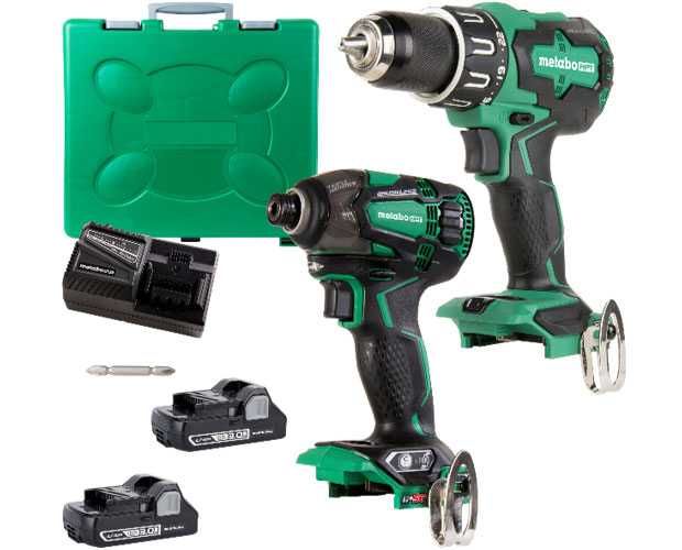 Набір безщіткових шурупокрутів 18В Hitachi/Metabo HPT KC18DBFL2C
