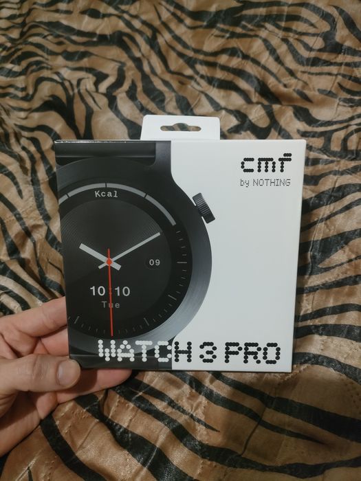 Смарт-топ-часы CMF Watch Pro 3 by Nothing,Black/White.Amoled,GPS,Sport