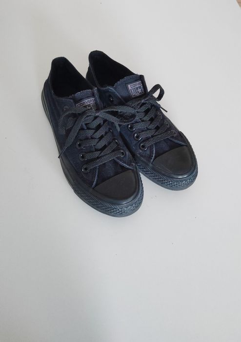Czarne trampki Converse 36