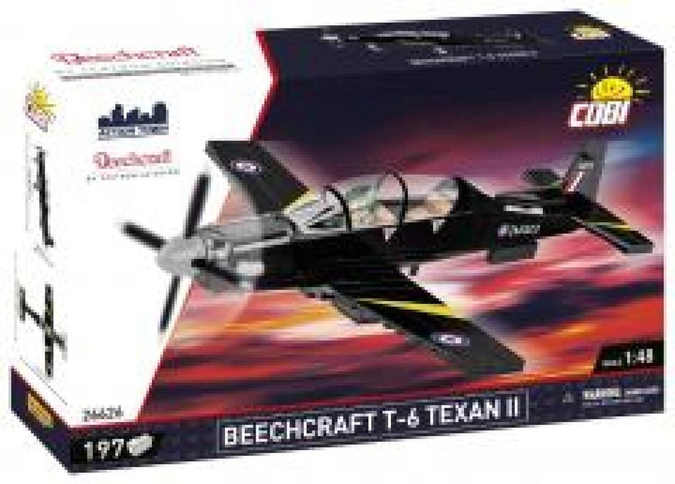 Action Town Beechcraft T-6 Texan II pudełko,266x278 mm