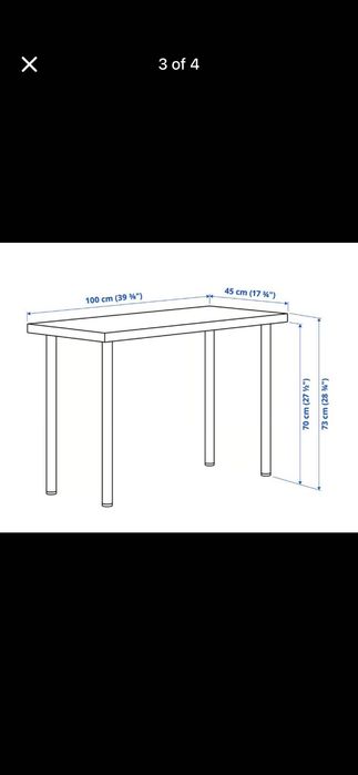 Mesa com cadeira de escritório
