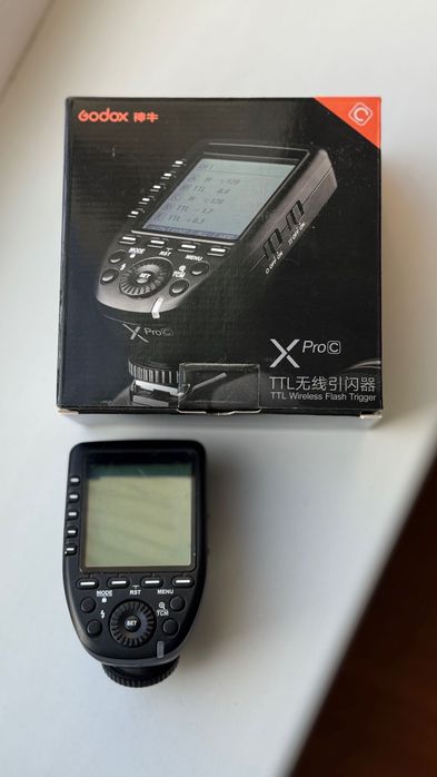 Синхронізатор (передавач) Godox XPro-C TTL для Canon