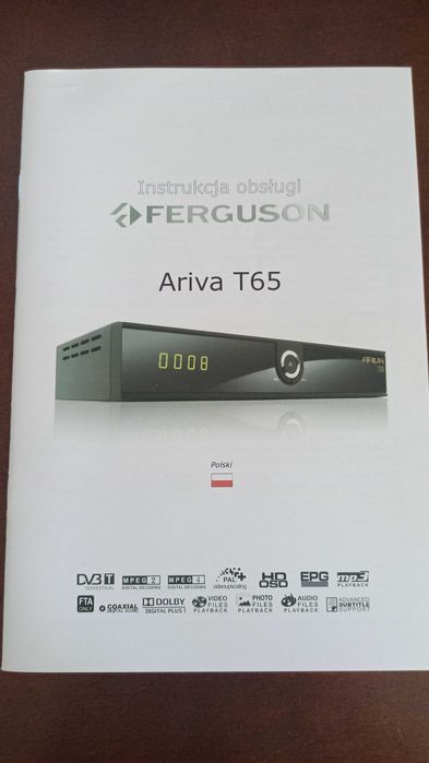 Ferguson Ariva T65 - dekoder DVB-T, tuner cyfrowy z USB