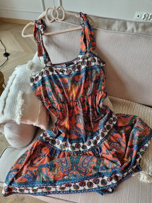 Sukienka Bonprix 48-50 boho plus size