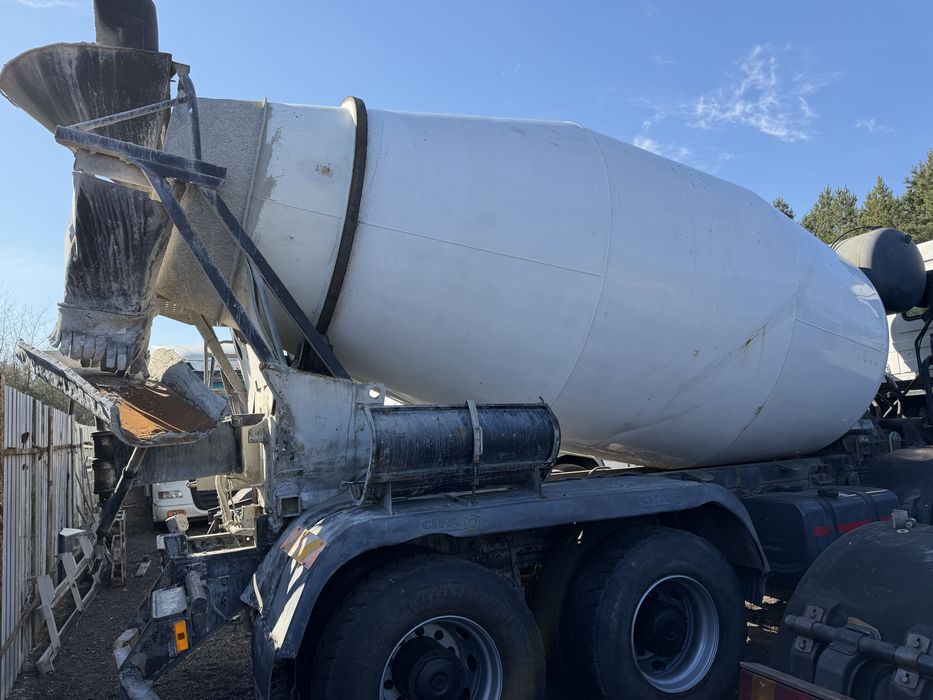 Zabudowa gruszka betonomieszarka CIFA
