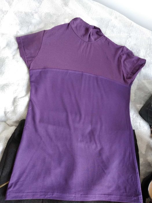 półgolf bawełna koronka siateczka