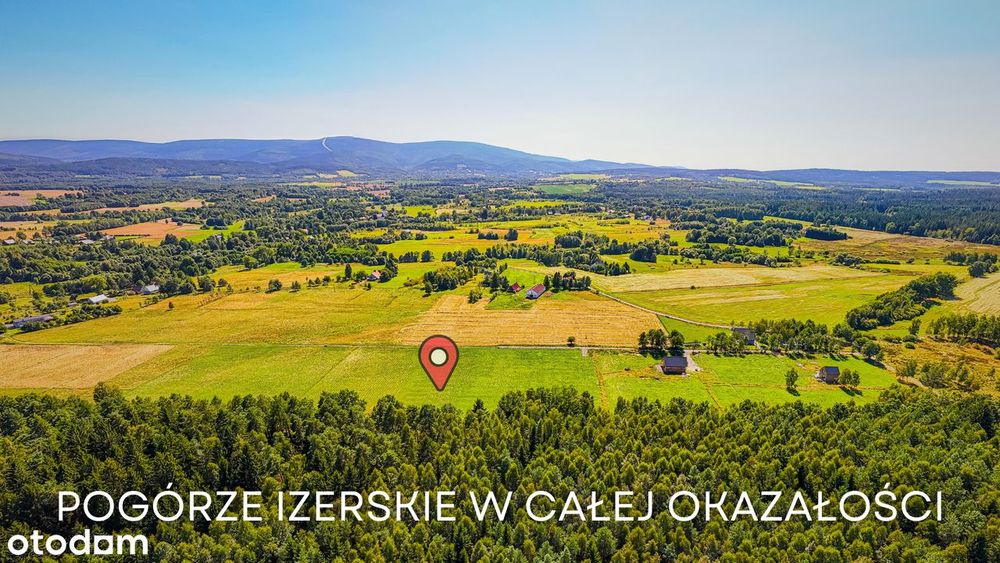 Działka przy lesie z widokiem na Świeradów Zdrój(Mirsk/Leśna/Wolimierz