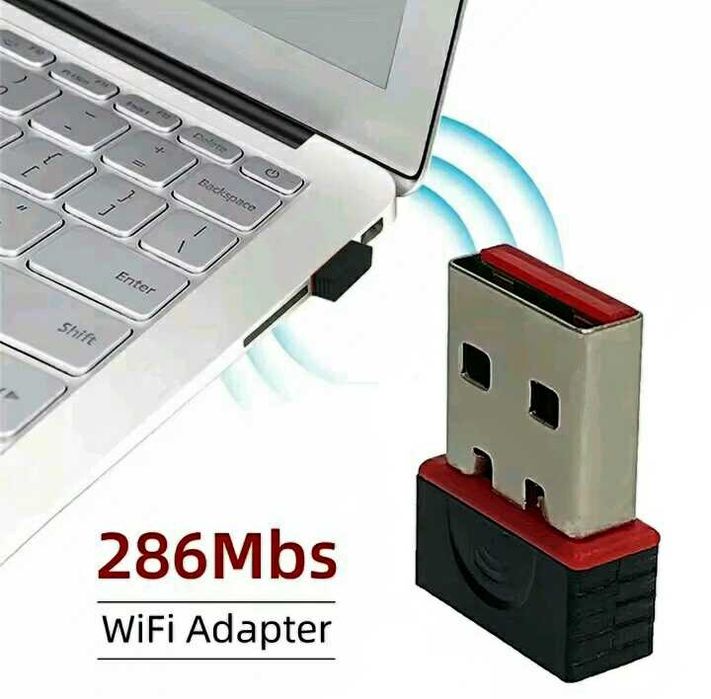Adapter - karta sieciowa USB - wifi 2,4 GHz