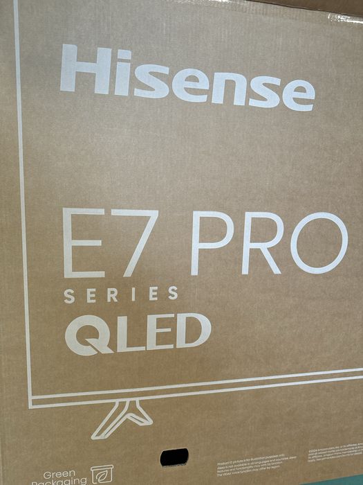 Телевізор Hisense 65E7NQ PRO Новий Гарантія 1 Рік 144 Герц На PS5