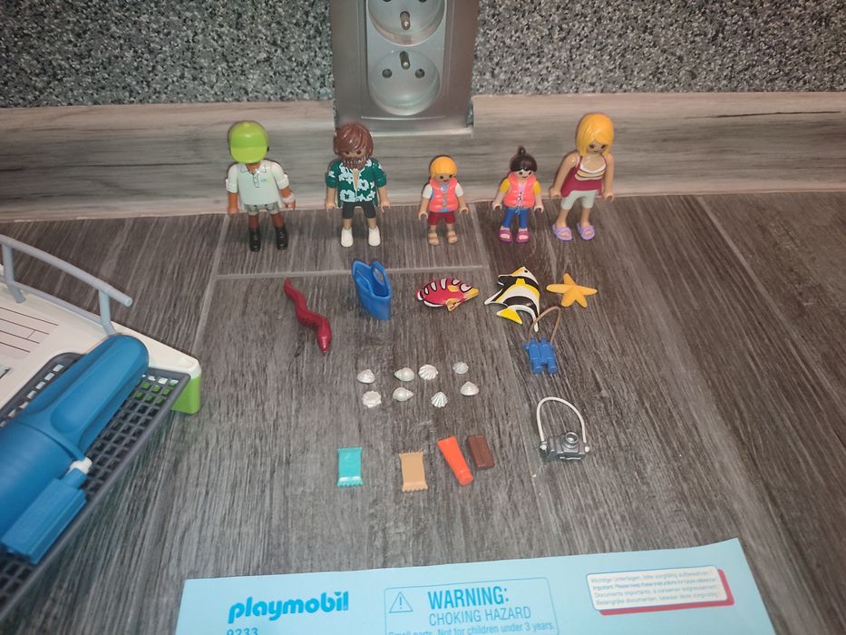 Playmobil 9233 łódź ze szklanym dnem
