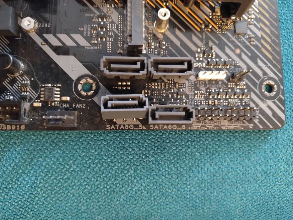 Conjunto de motherboard x570, 32gb RAM e Ryzen 5