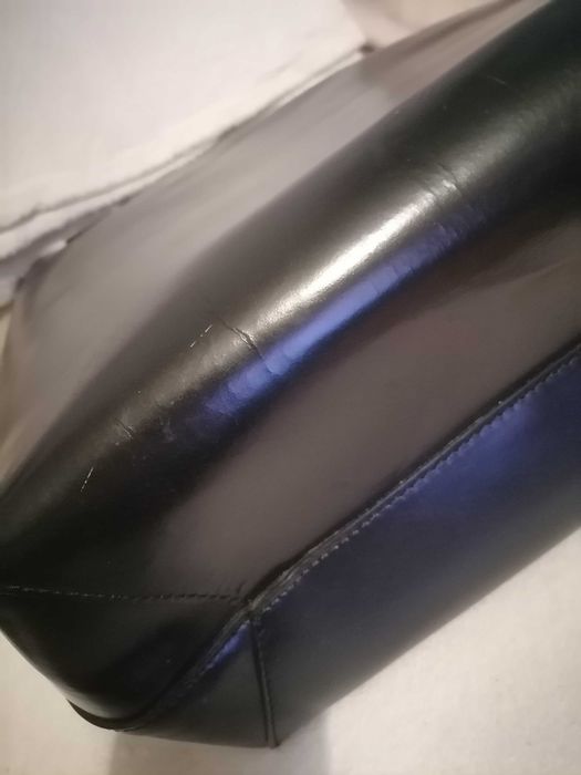 Skórzana torebka shopper wielka ZARA edycja niedostępna