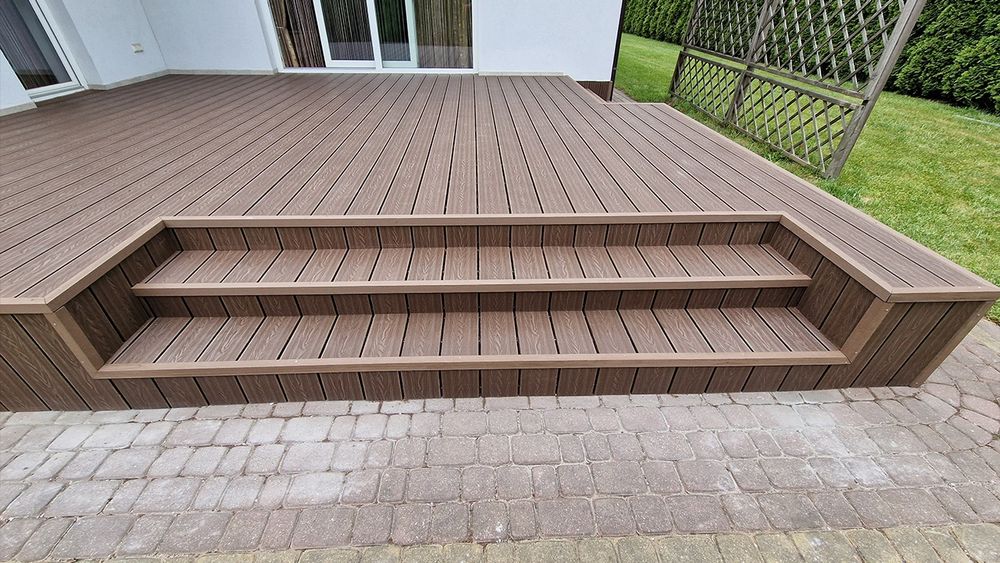 Deski kompozytowe.Taras, balkon.