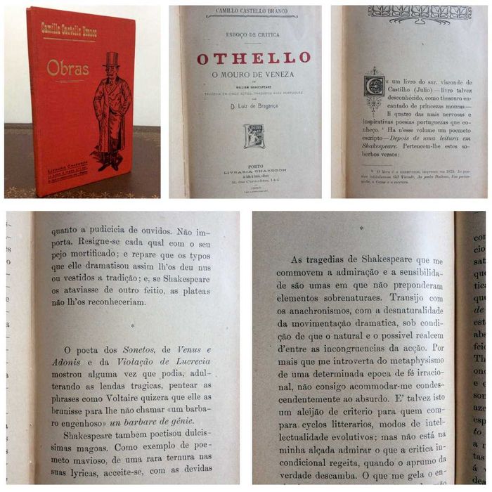 Obras de Camilo Castelo Branco. Publicação n.º 1