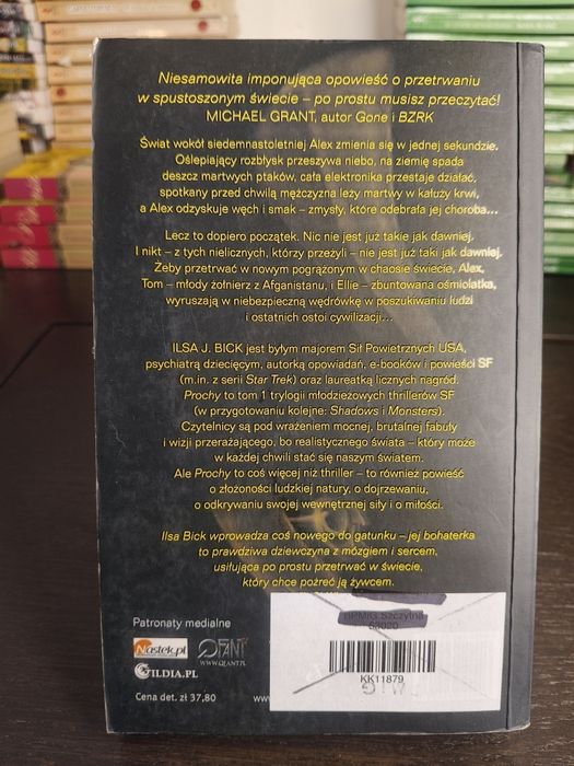 Książka pod tytułem prochy ⁷⁴