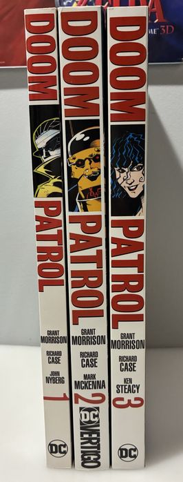 Komiks ,,Doom Patrol” tomy od 1 do 3