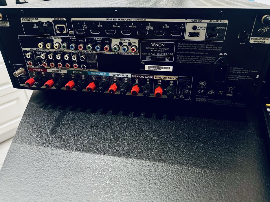 Zestaw audio 5.1 Denon + Canton