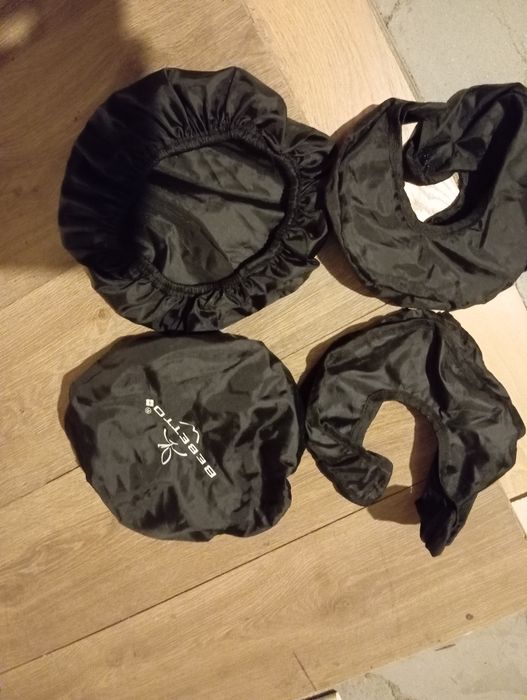 Czepki na głowę  czarne