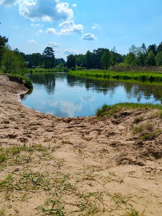 Działka nad rzeką Pilicą(budowlana)Ostrów gm. Aleksandrów - Więcej