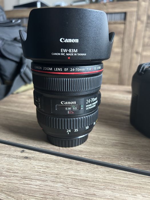 Canon 5D Mark II + 3 obiektywy + akcesoria – zestaw gotowy do pracy