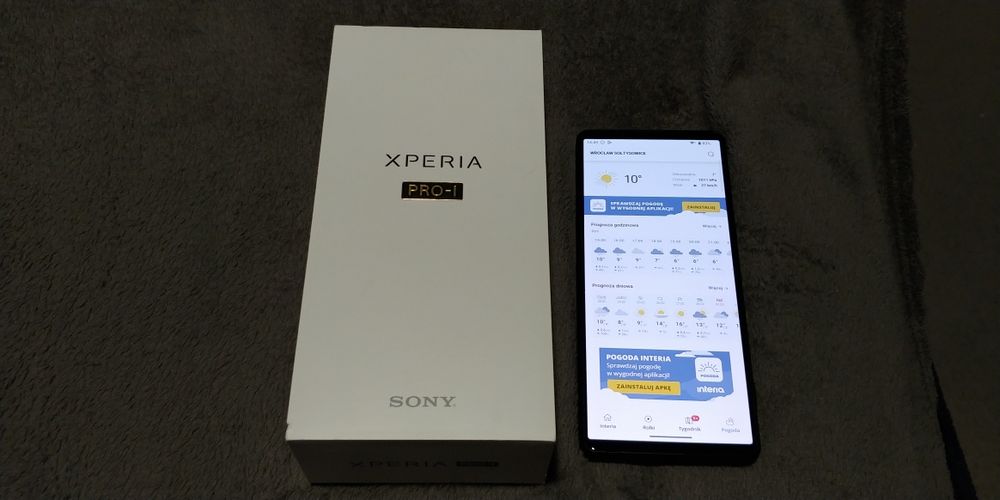 Super flagowiec Sony Xperia Pro-I Nowy