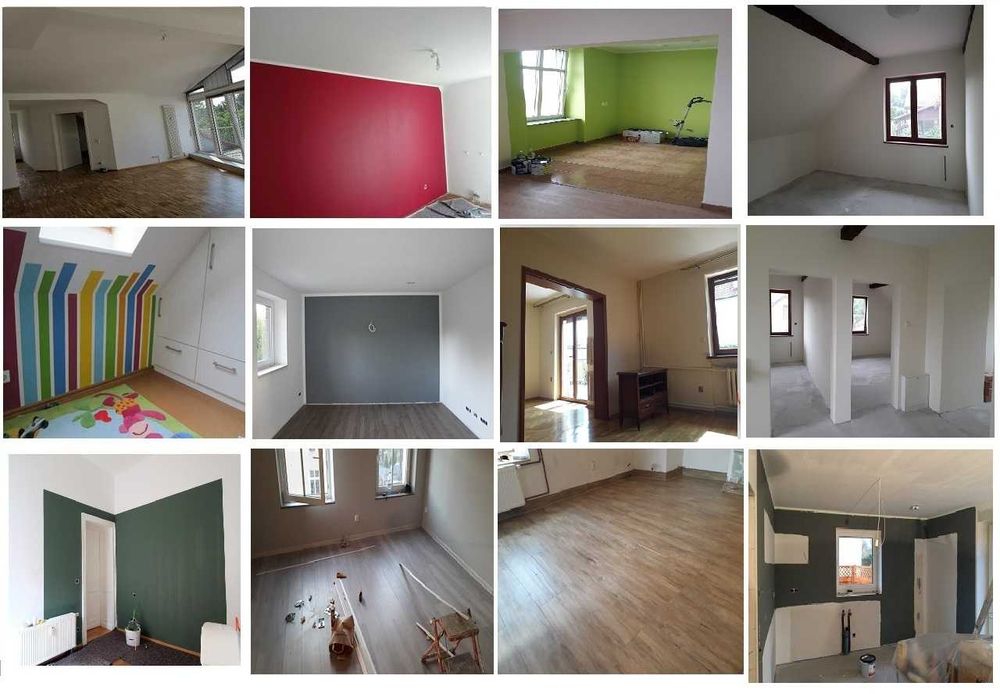 REMONTY- Usługi Wykończeniowe -REGIPSY- malowanie- ŁAZIENKI- gwarancja