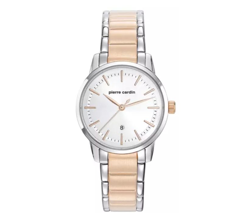 Zegarek damski z datownikiem Pierre Cardin Alfort