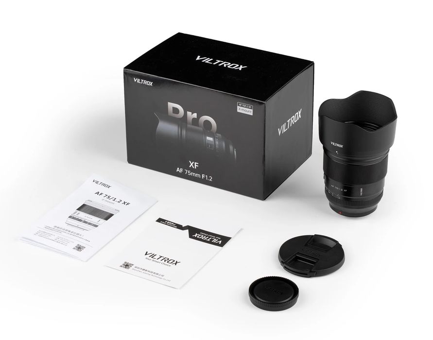 Viltrox 75mm 1.2 c/nova e com garantia - para sony
