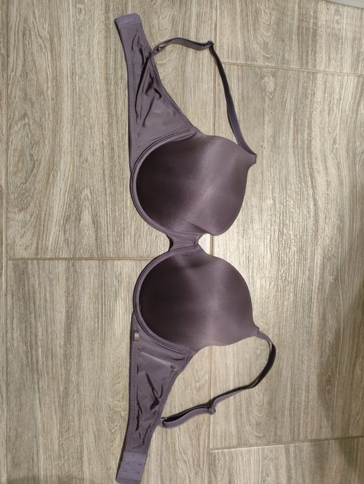 Calvin Klein 36 dd biustonosz stanik 80E 85D fioletowy z fiszbinami