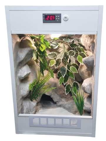 Terrarium  dla gekona  orzęsionego na zamówienie 40x40x60