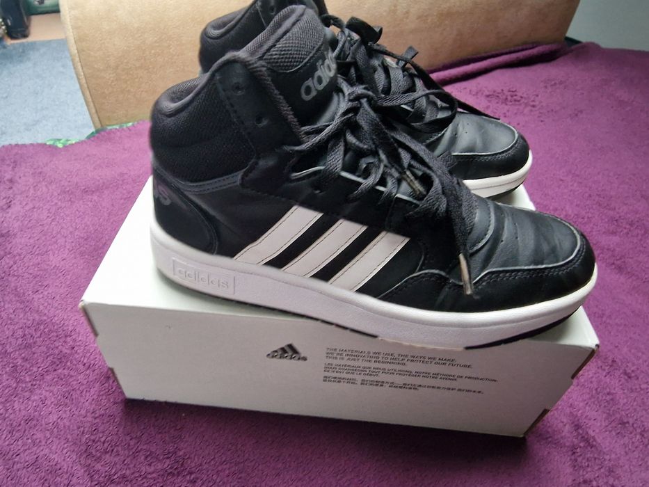 Buty adidas wysokie 36 2/3