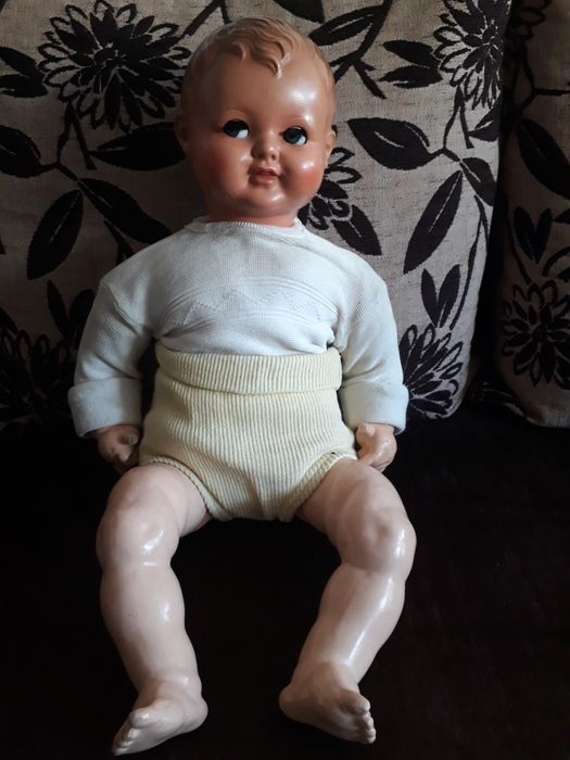 Stara lalka celuloidowa RETRO 42 cm.(Lalka Płacze)