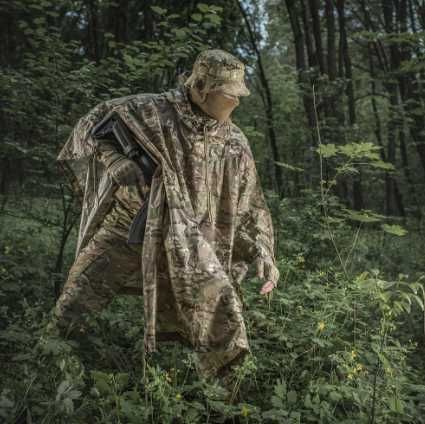 M-Tac пончо/плащ/намет тактичне універсальне Olive, Multicam