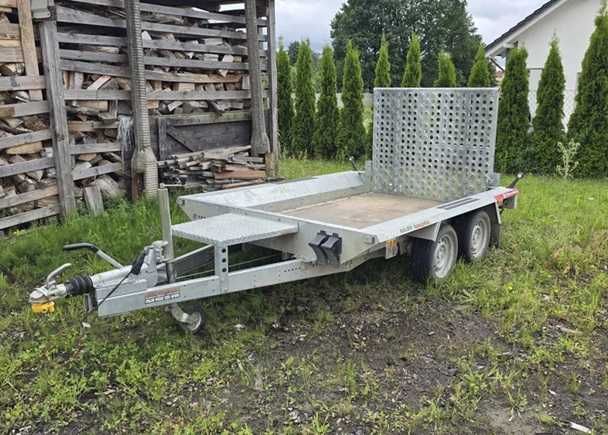 WYPOŻYCZALNIA wynajem wypożycz PRZYCZEPA przyczepka z plandeką towarow