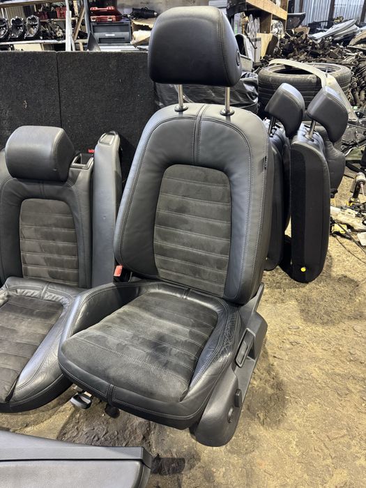 Сиденье сидіння салон кожаный пассат б6 салон алькантара passat b6 b7
