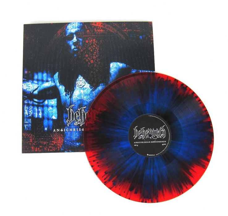 BEHEMOTH Antichristian Phenomenon LP  limited splatter winyl autografy