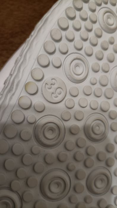 Harper białe sneakersy półbuty skorzane 39